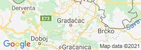 Gradacac map
